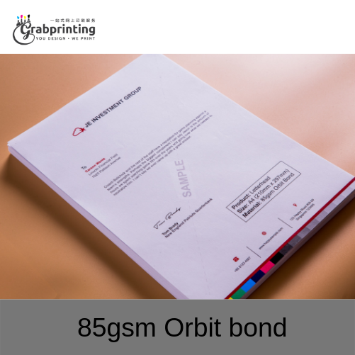 Letterhead Printing 85gsm Orbit bond